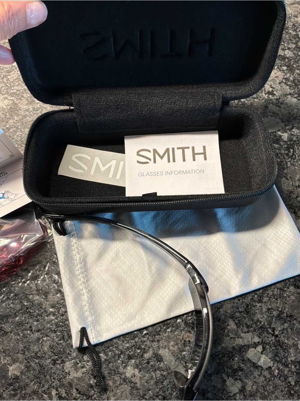 Smith Parallel Max 2 sunglasses crystal Mediterranean polarized - Picture 6 of 6